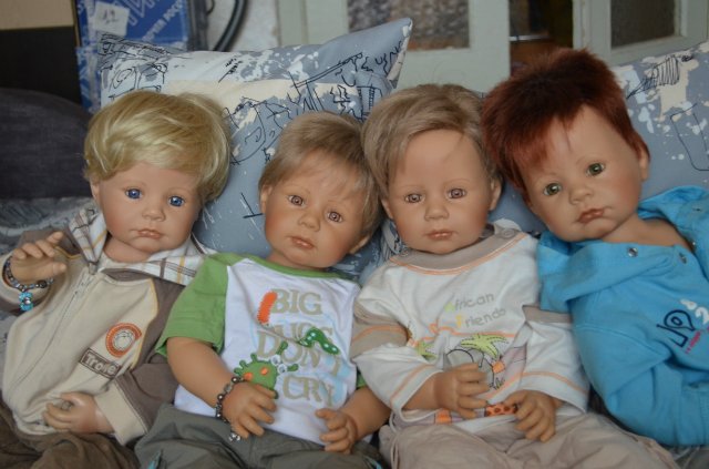 Коллекционные ZAPF,горячо и навеки любимые: Макс+Макс, Тил+Тил, и малыши-Бенэ, Билли и Паулинка | Бэйбики Коллекционные ZAPF,горячо и навеки любимые: Макс+Макс, Тил+Тил, и малыши-Бенэ, Билли и Паулинка