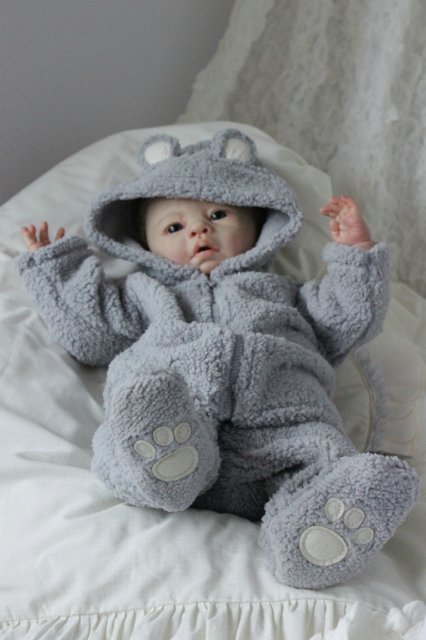 Мальчик - Медвежонок... Куколка реборн Виктории Вишни