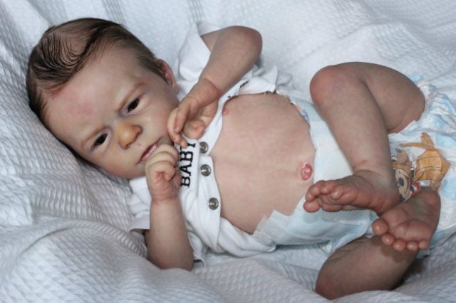 Меня аист принес, кукла реборн Беспаловои Жанны (фото 7)