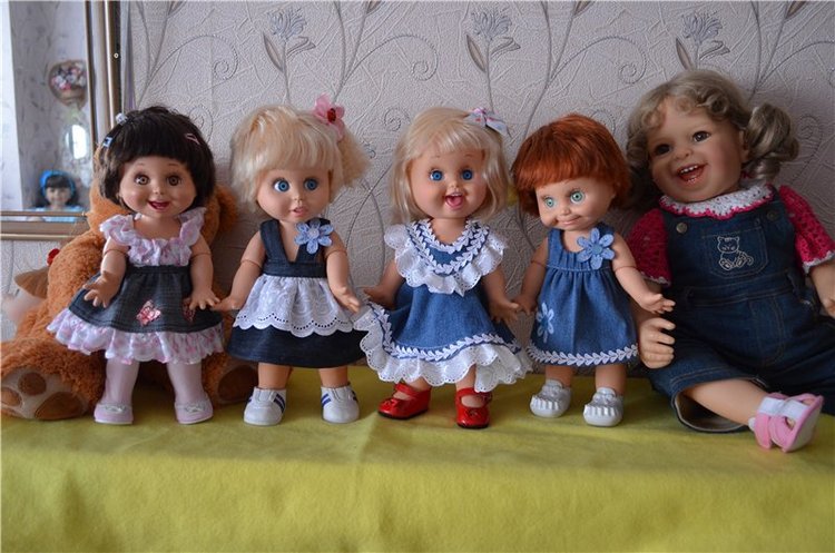 Долгожданная посылочка. Сарафанчики для кукол Baby Face Galoob