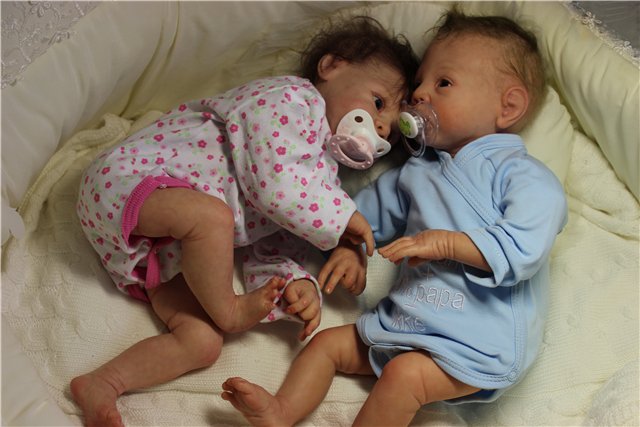 Мои двойняшки-реборнята! Ростя и Марьяша (фото 6)