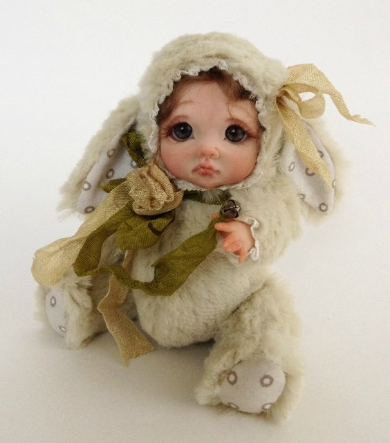 Тедди-долл Louise, Laura и Gloria. Авторские тедди долл от Анны Добряковой (фото 10)