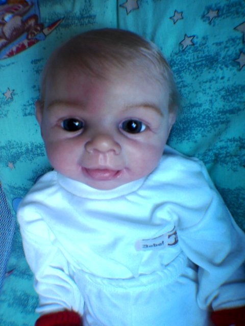 Снегурочка реборн Лола и веселый снеговик Ларс