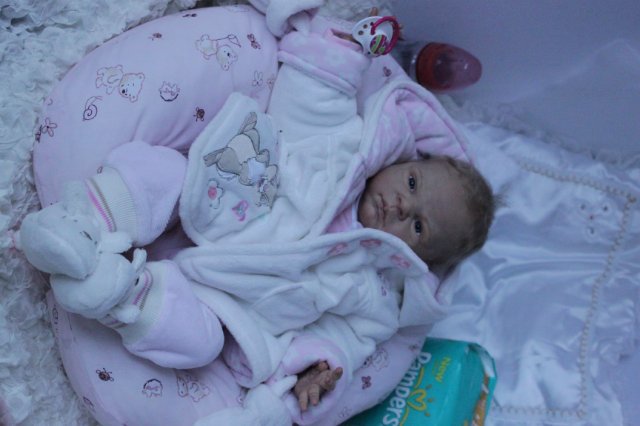 Детка Скарлет... Куколка реборн Виктории Вишни