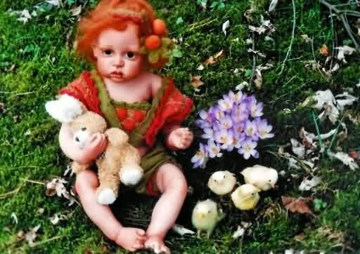 Уникальные авторские куклы Марлис Тейлот (Marlies Theillout dolls) (фото 3)