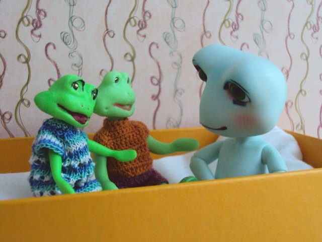 А мы не ждали, не гадали... Или наш новый житель от Pipos, лягушонок Trudy | Бэйбики А мы не ждали, не гадали... Или наш новый житель от Pipos, лягушонок Trudy