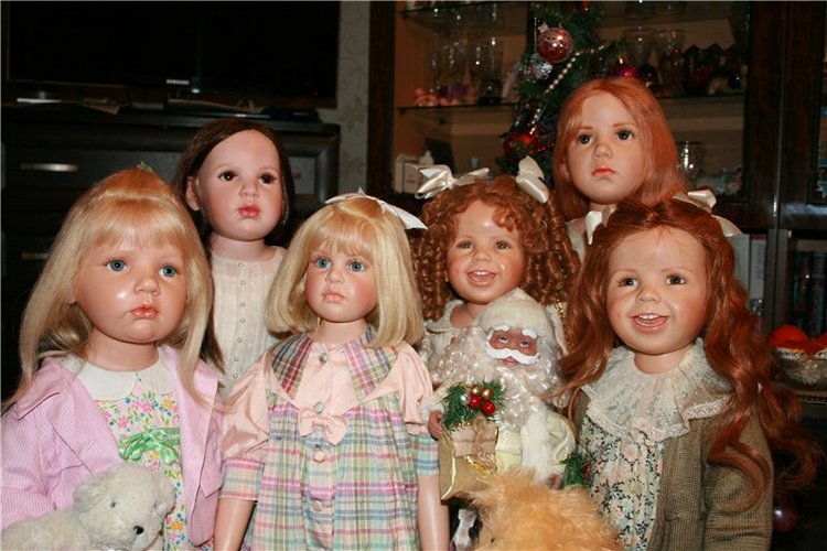 С Новым Годом 2014! Наш третий Новый Год на Бейбиках и моя коллекция кукол