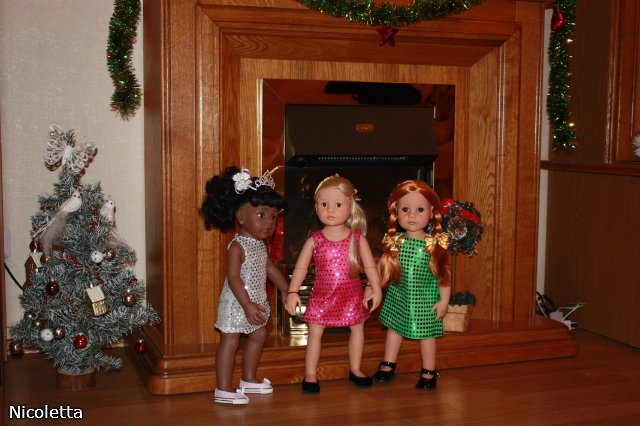 Настроение праздника и мои куклы Готц