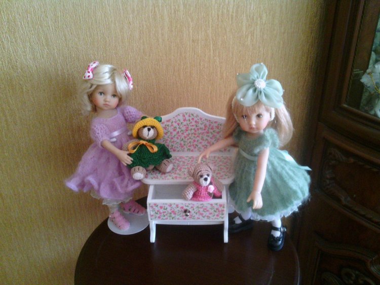 У нас тоже весеннее настроение! Кукла Дианны Эффнер