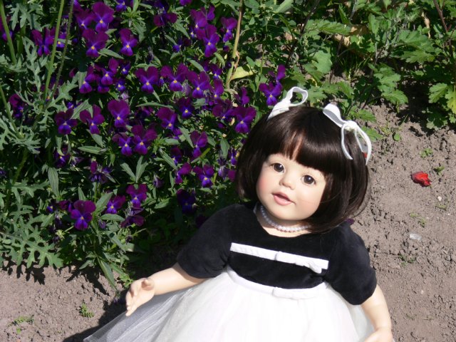 Прогулка в Ботаническом саду Санкт Петербурга. Часть 3. Садовая клумба