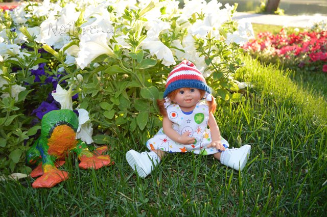 В старинном парке городском. Мини вихтель от Rosemarie Anna Muller