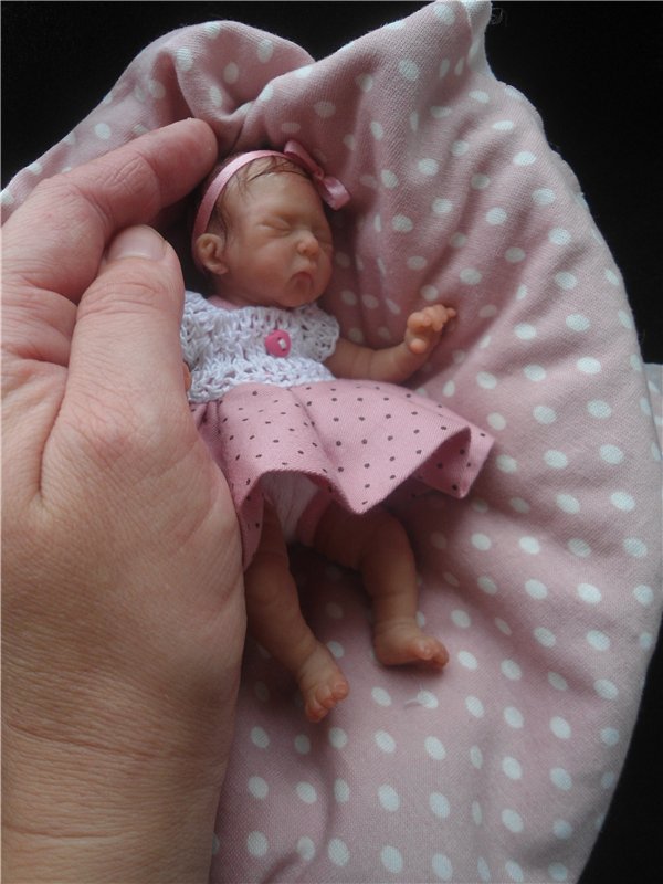 Дюймовочка, авторская кукла своими руками (фото 3)