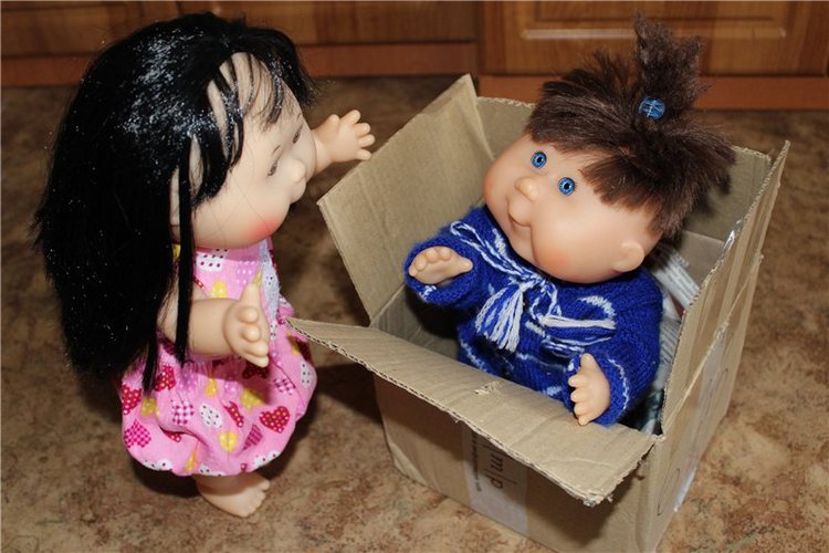 Наш новенький мальчишка Cabbage Patch Kids (фото 5)