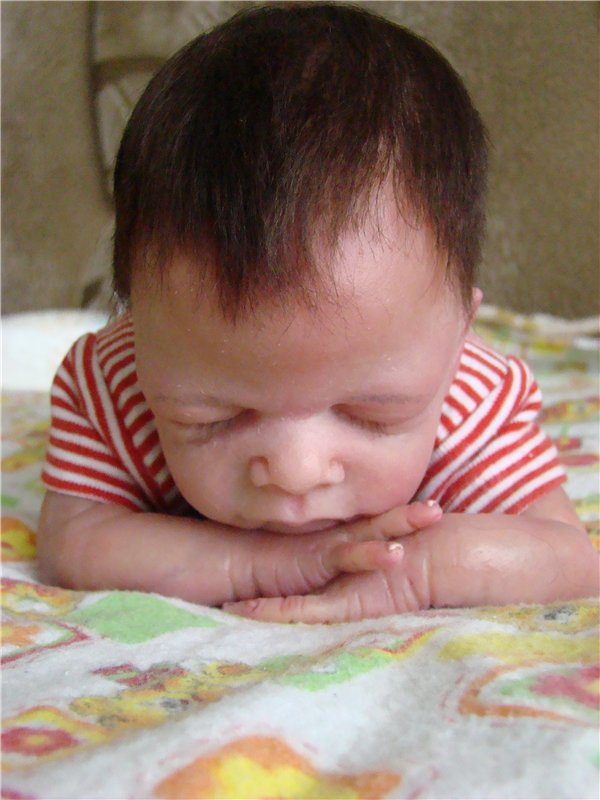 Рождение Никиты. Авторский силиконовый малыш Кондрашовой Ирины