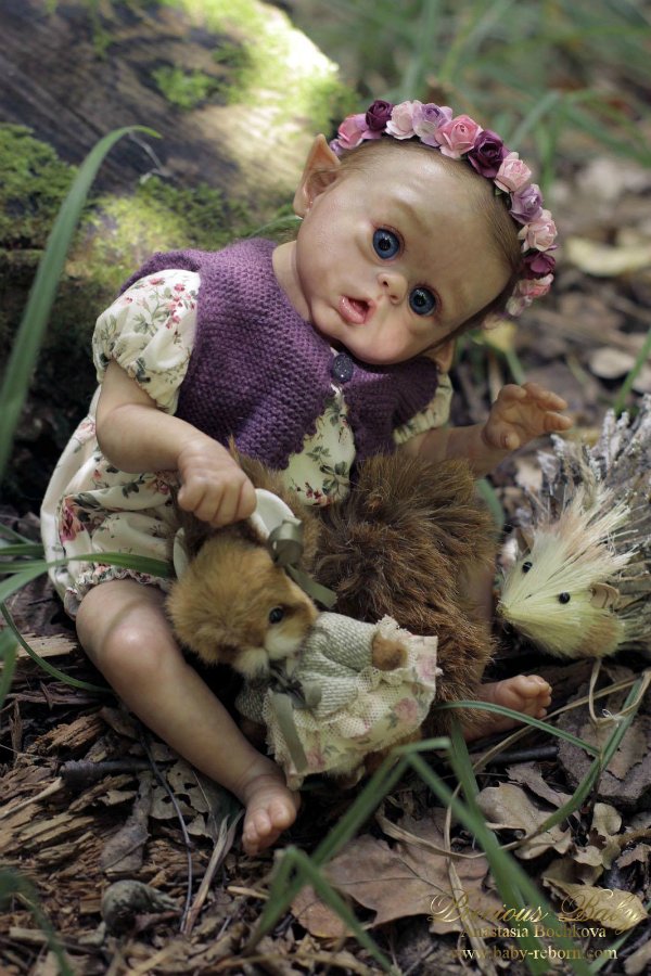Сказочная малышка Офелия! Кукла реборн Анастасии Бочковой | Бэйбики Сказочная малышка Офелия! Кукла реборн Анастасии Бочковой