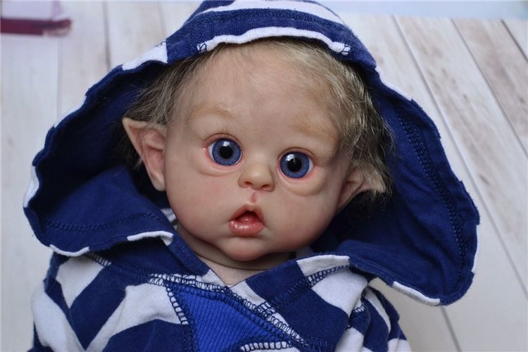 Белокурый гномик реборн — Куклы Реборн (Reborn): работы мастеров (фото 4)