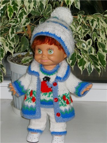 Снегири прилетели. Теплая одежда для фэйсинок и кукол Готц