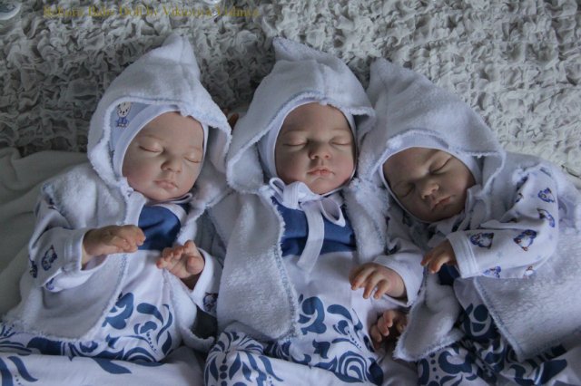 Тройняшки Джошики... Куколки реборн Виктории Вишни