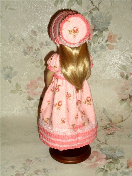 Моя маленькая леди. Часть 2. Наряд для куклы Эффнер. Шляпка (фото 4)