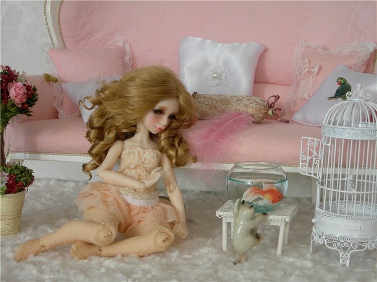 Прекрасной юности волшебные мгновения... Маленькая Антуанетта (Khöl от Dust of Dolls)