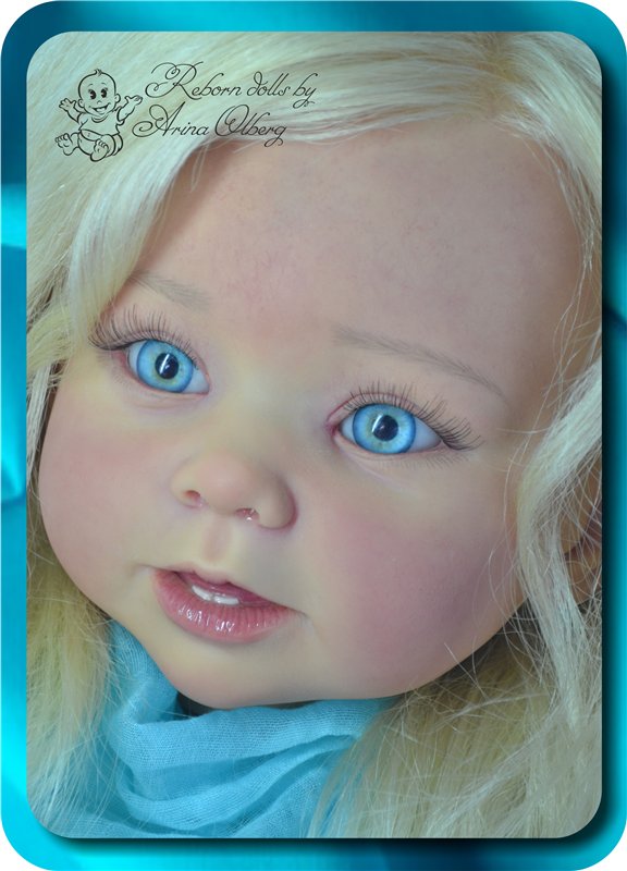 Моя бирюзовая ВАСИЛИСкА (молд Bonnie by Linda Murray) (фото 2)