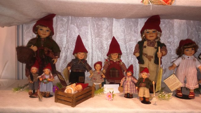 Ещё картинки с выставки... XI Международный Салон кукол на Тишинке в Москве 2015. Фото