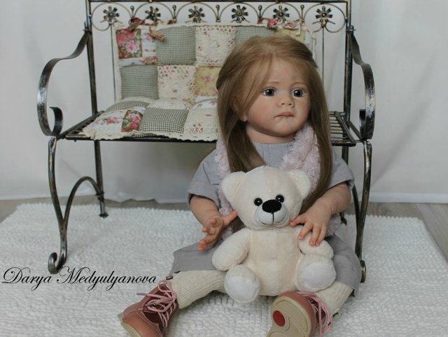 Моя принцесса Gloria! Frida от Karola Wegerich. Кукла реборн Дарьи Медюляновой