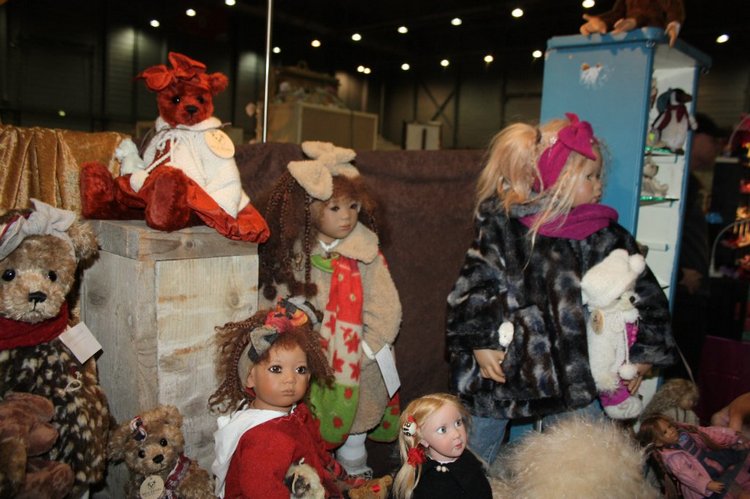 Выставка кукол, мишек тедди, кукольных домиков и миниатюры в Нидерландах. Продолжение (фото 8)