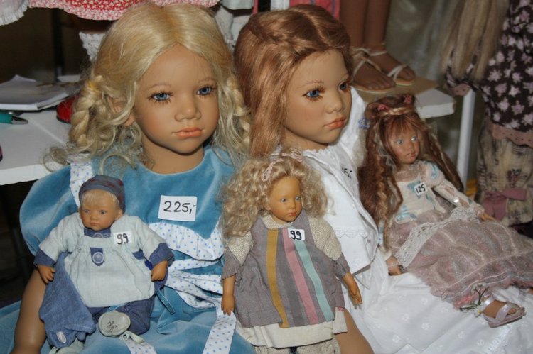 Выставка кукол, мишек тедди, кукольных домиков и миниатюры в Den Bosch (Нидерланды) 24-25 октября 2015 год. Часть вторая