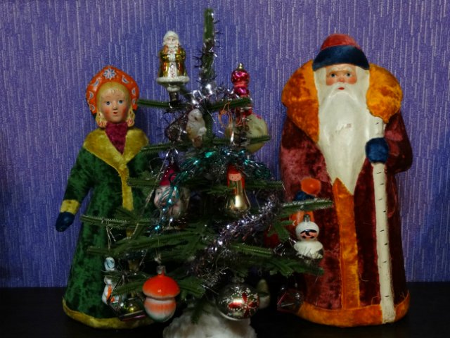 Ёлочные игрушки моего детства