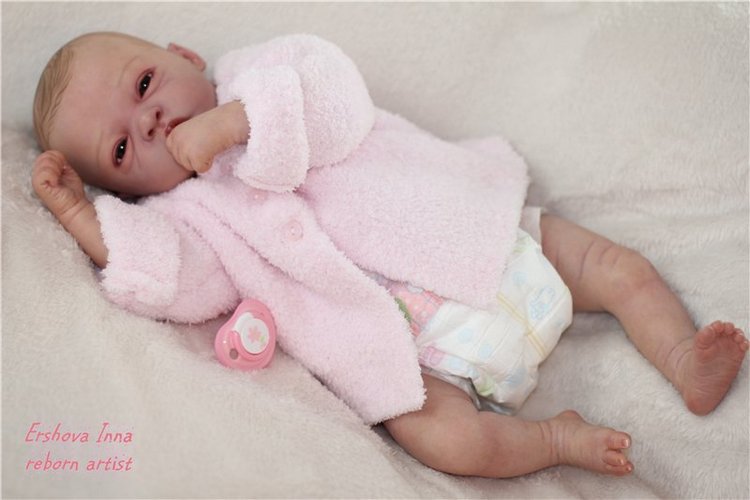 Кукла реборн Инны Ершовой Элоди. Reborn Elodie by Evelina Wosnjuk (фото 4)