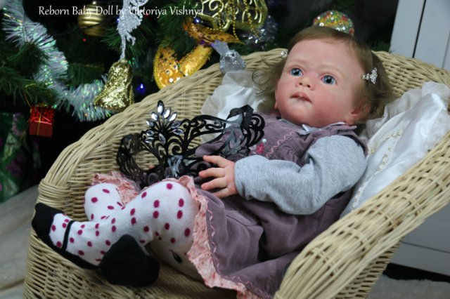 Настенька из сказки Морозко! Куколка реборн Виктории Вишни