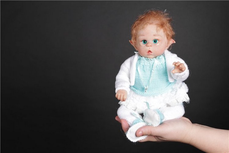 Эльф реборн Офелия — Куклы Реборн (Reborn): работы мастеров