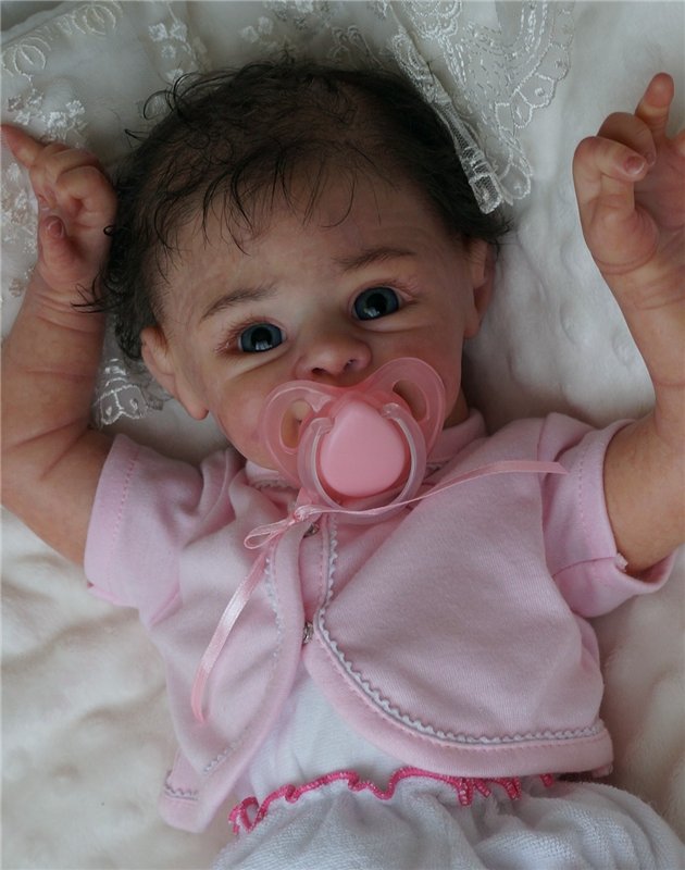 Еще одна улыбашка. Кукла реборн Наталии Коноваловой