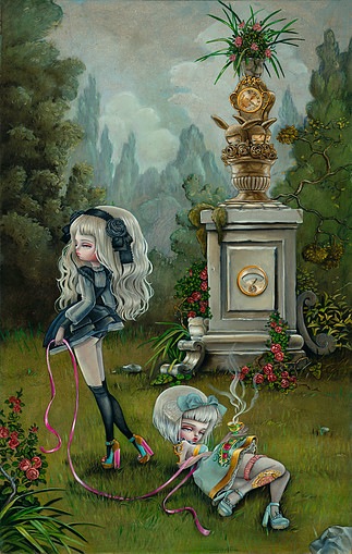 Мрачные и прекрасные куклы художницы Кукула (Kukula) в оригинальных арт иллюстрациях Натали Абрамович. Много фото