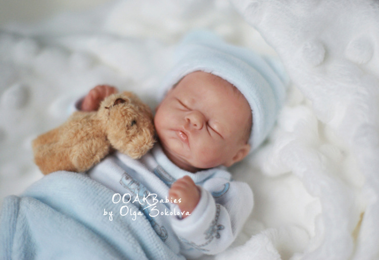 Авторские куклы Лука и Лиза. Младенцы ООАК Ольги Соколовой