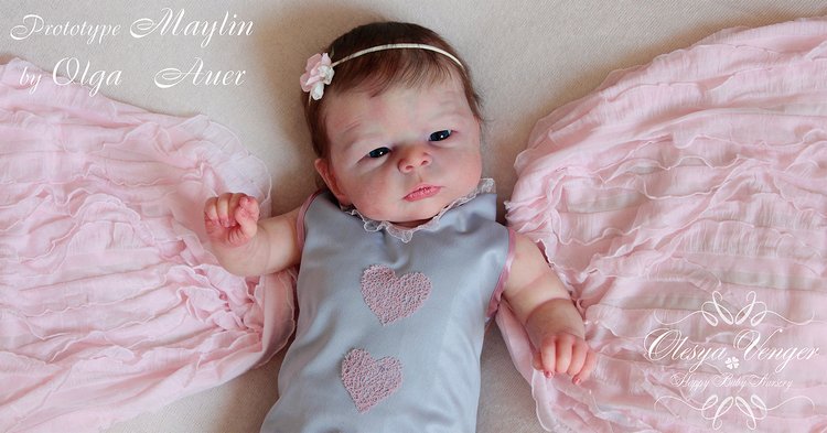 Моя Мэйлин! Прототип Мэйлин от Ольги Ауэр. кукла реборн Олеси Венгер