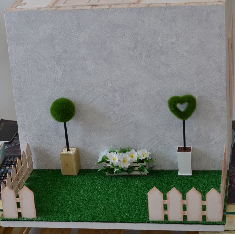 Большой румбокс с аксессуарами (фотозона 7в1) для кукол от 25 см