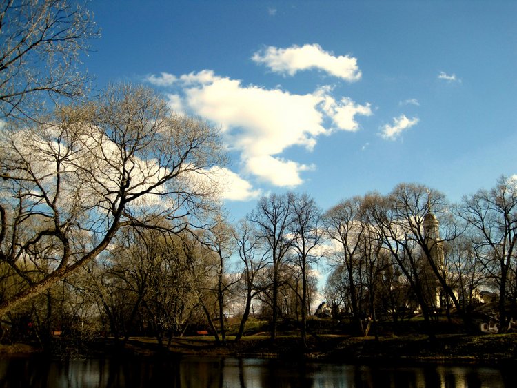 Прогулка в парке. Галочка - коллекционная куколка Дианы Эффнер