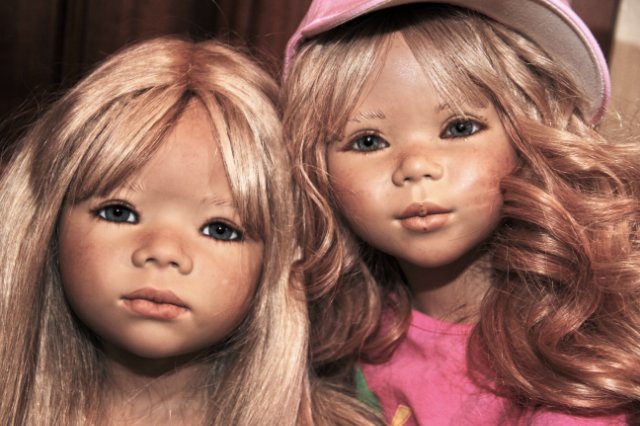 Мои долгожданные девочки Монья и Ла Мей, Annette Himstedt