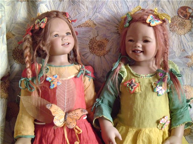 Осень - рыжая подружка... Tivi от Annette Himstedt 2008, Seasons Kinder