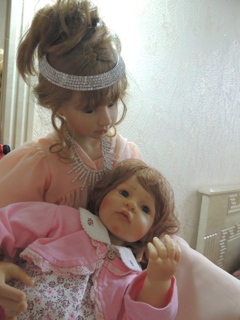 Нежная малышка Надюша от Bettine Klemm (фото 10)