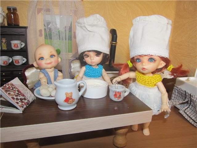 Малыши бжд готовятся к Пасхе (фото 5)