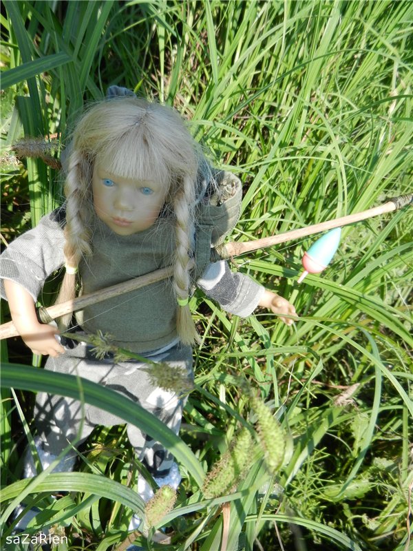 Рыбак рыбака видит из далека. Himmelschlusselchen от Annette Himstedt (фото 8)