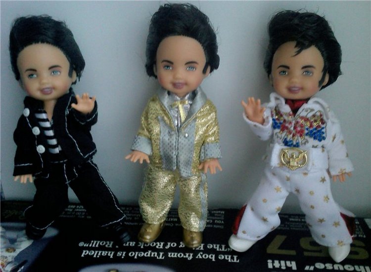 Король рок-н-ролла Элвис Пресли – воплощение в куклах – небольшое продолжение (фото 2)