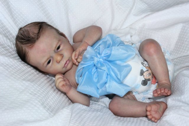 Меня аист принес, кукла реборн Беспаловои Жанны