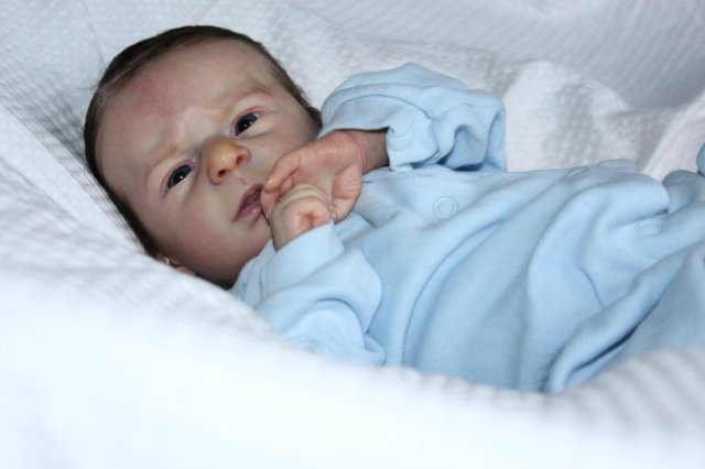 Меня аист принес, кукла реборн Беспаловои Жанны