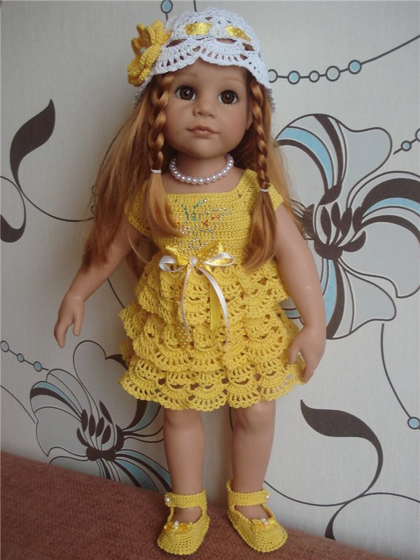 Радуга цвета — Одежда и обувь для кукол своими руками: фото (фото 10)