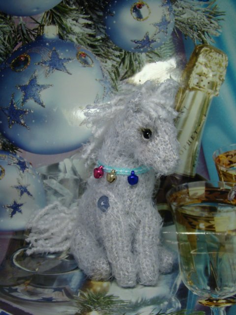 Лошадка. Игрушка вязанная спицами Ольги Чернухо (фото 5)