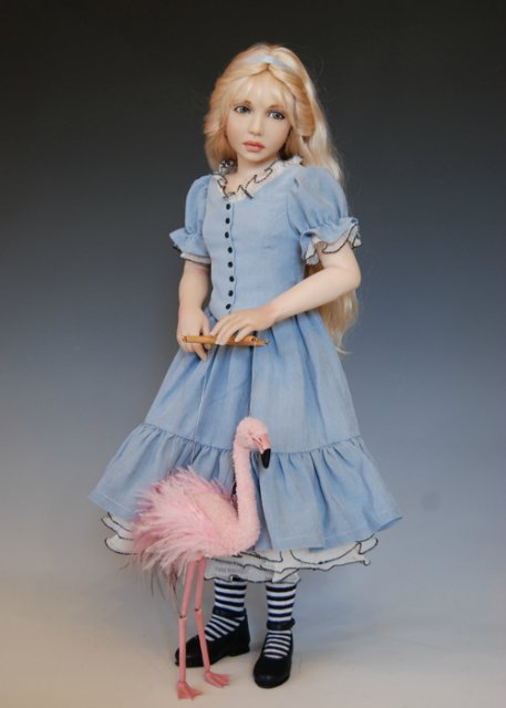 Королева Алиса на праздник зовет или Опять в Зазеркалье. Куклы Diane Keeler из цикла Alice in Wonderland